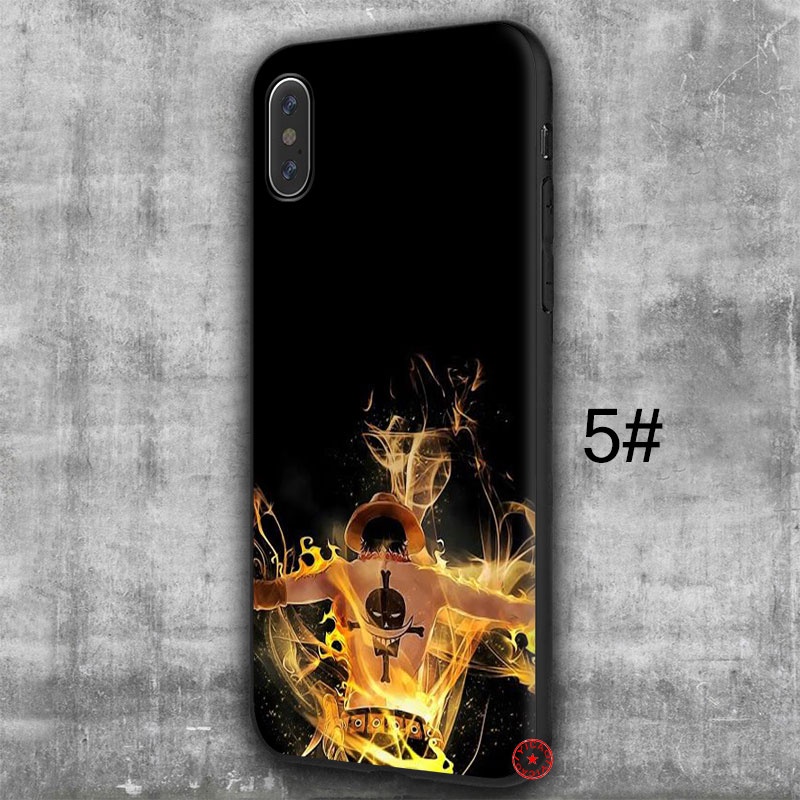 Ốp Điện Thoại In Hình One Piece Luffy Cho iPhone SE XR 5 5S 6 6S 7 8 11 Pro Max Plus 76FV