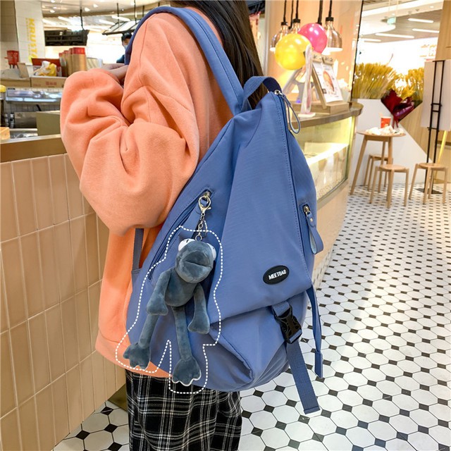 Balo Ulzzang Đi Học, Ba lô Thời Trang Độc Lạ, Nhiều Ngăn, Cho Học Sinh Sinh Viên , Đi Chơi BALO.001