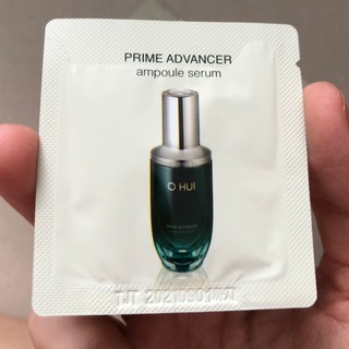 Combo 10 gói sample OHUI Prime Advancer Ampoule Serum