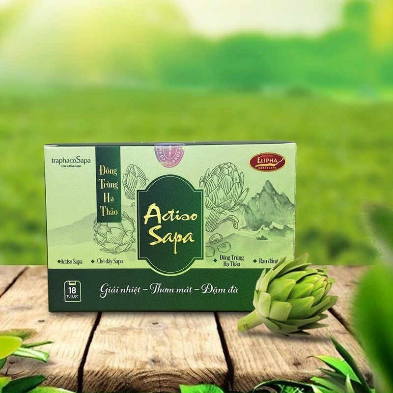 Trà túi lọc Atiso Đông Trùng Hạ Thảo