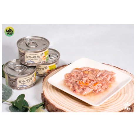 Pate Cho Mèo MEOWOW (Hộp 80g) - Pate Cá Ngừ Trắng Cho Mèo Mọi Lứa Tuổi