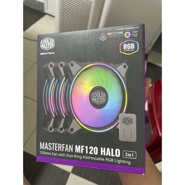 Fan MASTERFAN MF120 HALO (3in1)