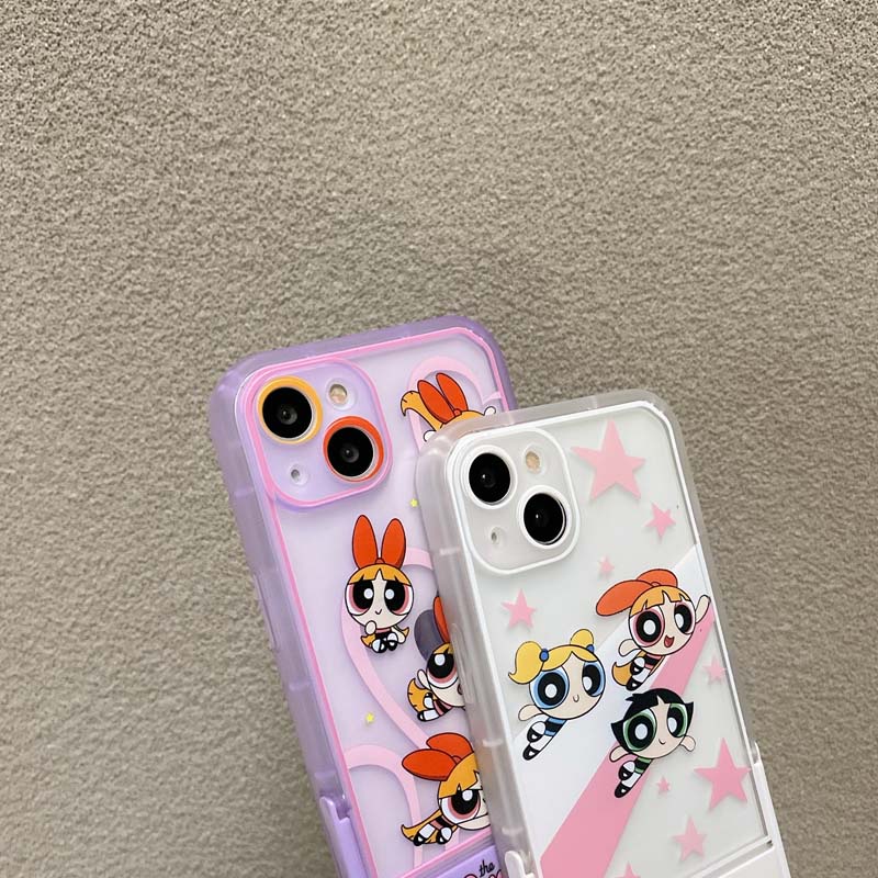 Ốp Điện Thoại TPU Mềm In Hình Cô Gái Hoạt Hình Cho Iphone 13 12 11 Pro Promax 7 8 Plus X XR XSMax