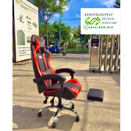 GHẾ GAMING CHAHO CÓ GÁC CHÂN / GHẾ GAMING CHÂN XOAY