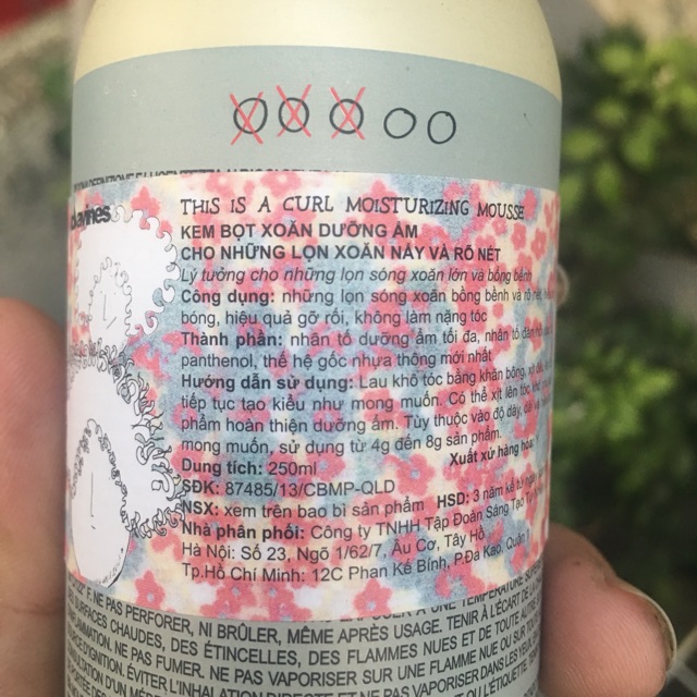 KEM BỌT TẠO KIỂU DƯỠNG ẨM CHO TÓC XOĂN NẢY SÓNG VÀ LỌN TÓC RÕ NÉT DAVINES Ý 335ml
