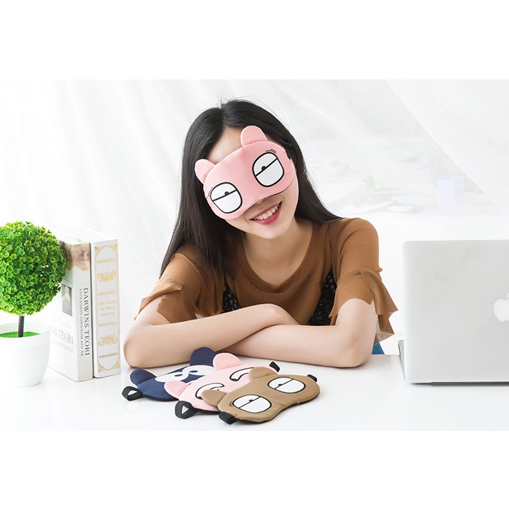 Bịt mắt đi ngủ hình thú kèm túi nước cực xinh | BigBuy360 - bigbuy360.vn