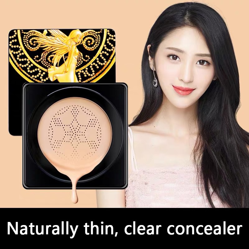 RY Mushroom Head Air Cushion CC Cream Moisturizing Foundation Natural Brightening BB Cream Ivory White Natural Color