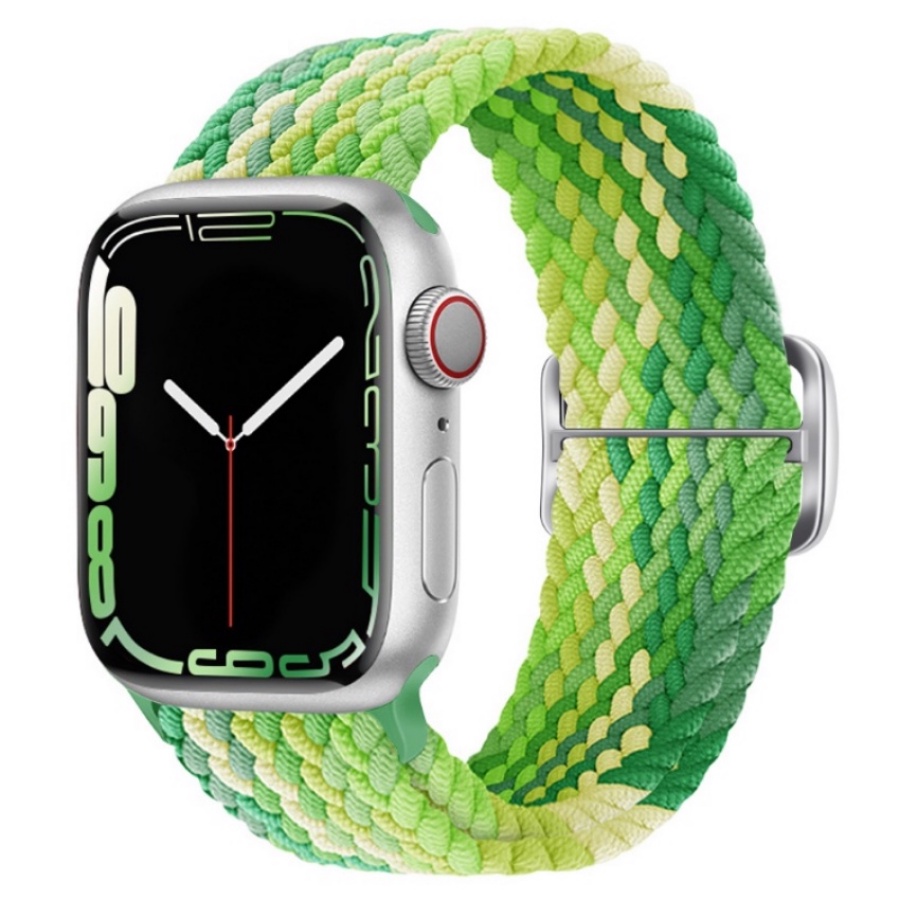 Dây Đeo Đồng Hồ Bằng Nylon Co Giãn Cho Apple Watch Series ultra 8 7 SE 49mm 44mm 41mm 45mm 42mm 6 5 4 3 2 1 40mm 38mm