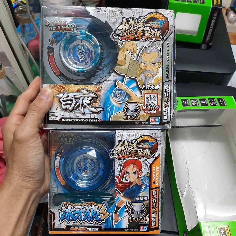 Yoyo Thần Băng Nanh Sói ,Bánh Xe Thần Lửa , mặt trời ảo ảnh Đồ chơi trẻ em