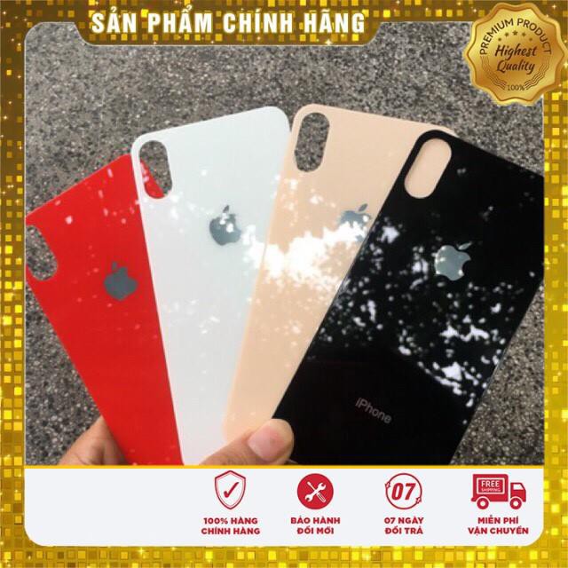 Cường lực mặt sau Iphone đỏ, đen, trắng, vàng, bạc đủ mã iphone