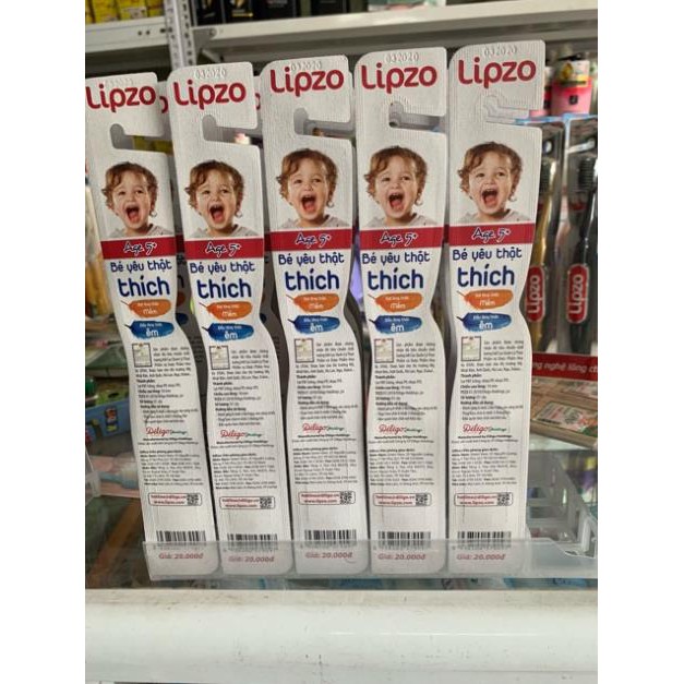 BÀN CHẢI ĐÁNH RĂNG LIPZO KID S2