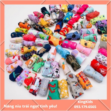 Quần đùi Cotton Bozip Xuất Dư cho bé trai bé gái hàng loại 1 (5-16KG)