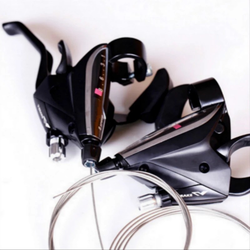 Tay Thắng Trái / Phải SHIMANO EF65 Bằng Hợp Kim Nhôm 3 / 7 / 8 / 9 Cho Xe Đạp Leo Núi