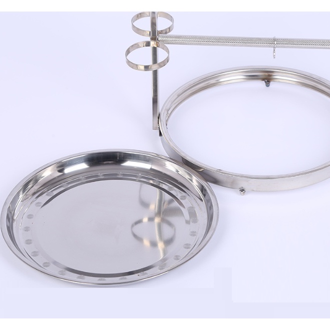 1 CÁI CẦU ĐỨNG INOX CAO CẤP 201 NHẬP KHẨU (KHAY TRÒN SIZE LỚN  60x36) CHO VẸT NGỰC HỒNG, SUN,XÍCH,RING, LORY, GREENCHECK