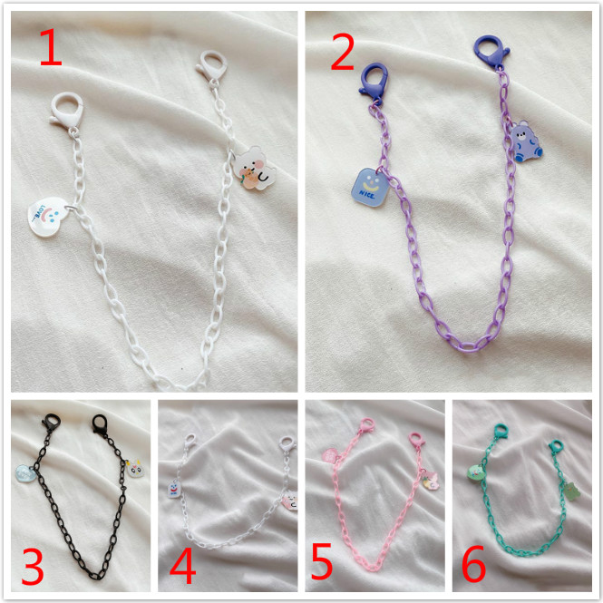 (Hàng Mới Về) 1 Dây Đeo Mắt Kính Qipin 55cm Chống Lạc Thiết Kế Đáng Yêu