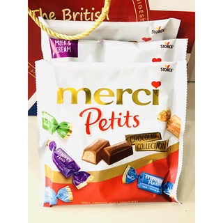 Kẹo socola merci gói 125g mẫu mới 2022