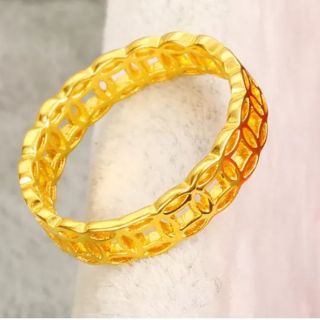 Nhẫn kim tiền may mắn