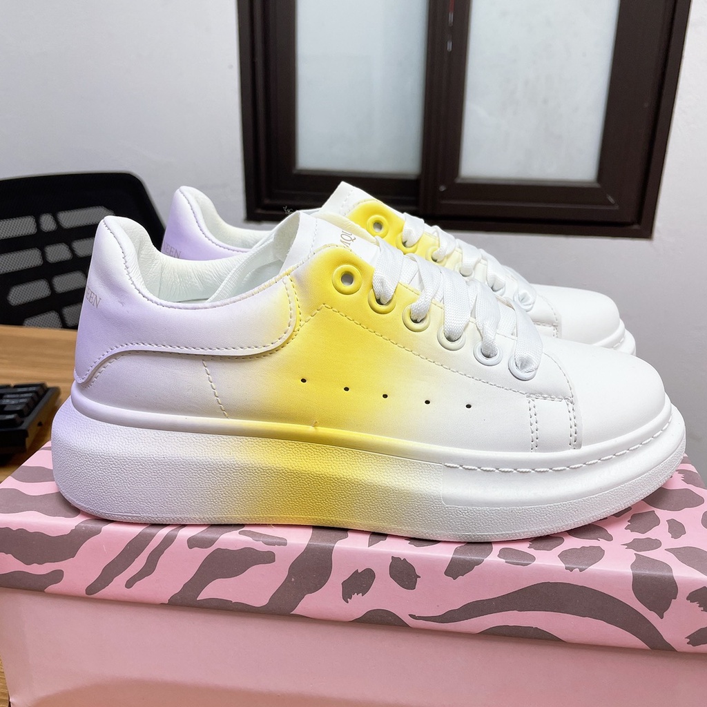 Giày thể thao nữ ulzzang dáng M.C gót màu tăng chiều cao 4-5cm