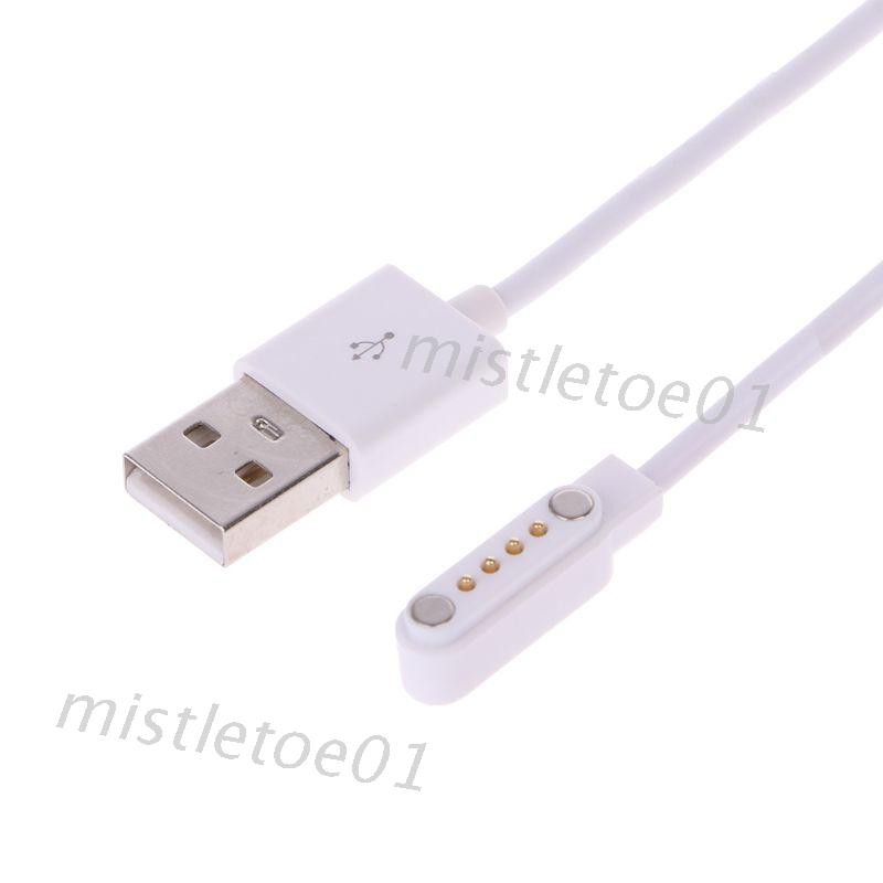 wee Charger For KW88 KW18 GT88 G3 Smartwatch USB 4 Pin Magnetic Charging Cables