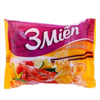 combo 10 Mì 3 Miền Tôm Chua Cay