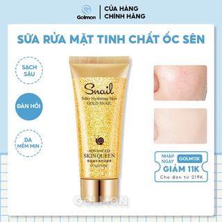 Sữa rửa mặt tinh chất vàng & ốc sên venzen chống lão hóa dưỡng ẩm làm trắng da 100g gm-srm-v01