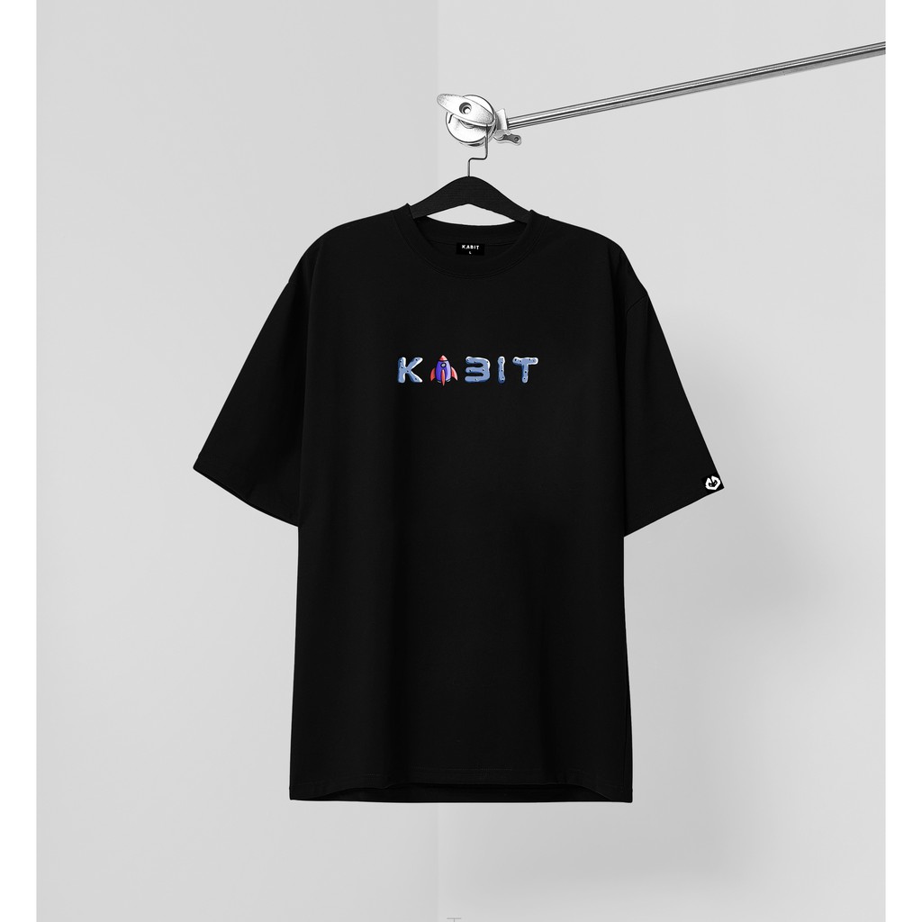 Áo Thun Mèo Phi Hành Gia Kabit - Unisex nam nữ Cotton form rộng - Kabit KMP01 | BigBuy360 - bigbuy360.vn