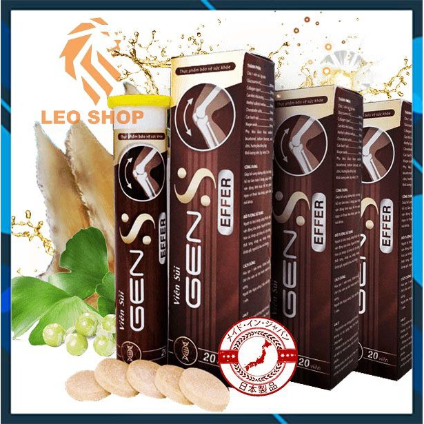 VIÊN SỦI GEN S EFFER - Hỗ Trợ Đau Nhức - Tráng Kiện Xương Khớp Mạnh Gân Cốt - [CHÍNH HÃNG HỘP 20 VIÊN SỦI] | BigBuy360 - bigbuy360.vn