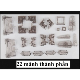Ghép hình 3D Hình Tháp Eiffel