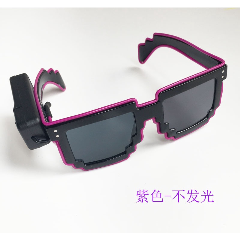 Mắt kính đính đèn LED không dây phù hợp cho tiệc tùng/ quán bar/ đèn Disco