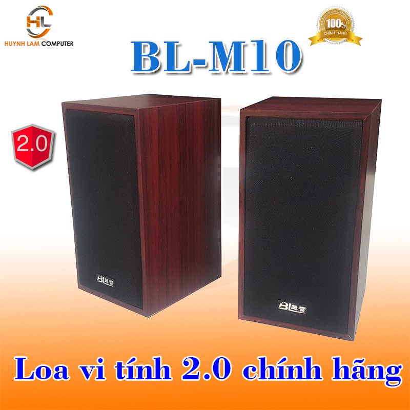 Loa vi tính 2.0 BL M10 âm thanh to rõ ấm rất hay