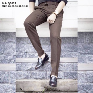 Quần tây nam Pull&Bear mâu mới