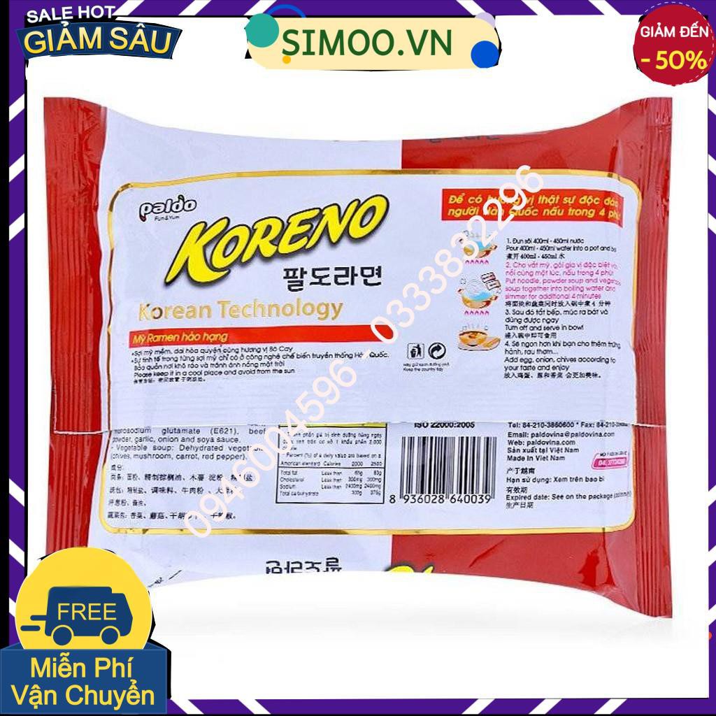 💥 ⚡ SẢN PHẨM YÊU THÍCH 💥 ⚡  Mì Vị Bò Cay Paldo Koreno Gói 100g 💥 ⚡