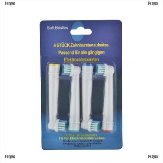 4 Đầu Bàn Chải Đánh Răng Điện EB17-4 Thay Thế Cho Braun Oral B