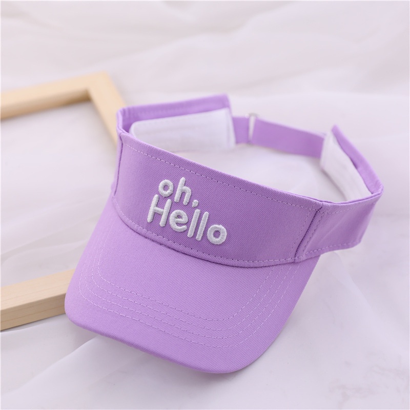 Mũ Lưỡi Trai Cotton Mềm Mại Chống Nắng Hở Chóp Thời Trang Xuân Hè Cho Bé Trai Và Gái