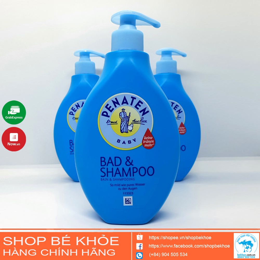 Sữa tắm gội Penaten chống cảm cúm cho bé 400ml - Đức