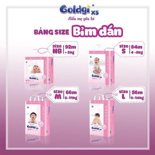 Bỉm Goldgi X5 Nhật