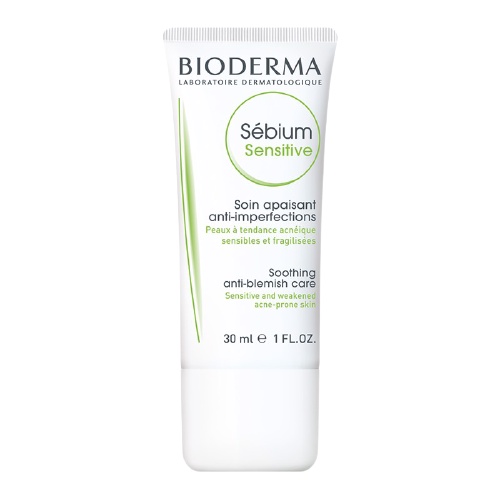 Kem dưỡng Bioderma Sebium Sensitive kiềm dầu, giảm mụn cho nhạy cảm
