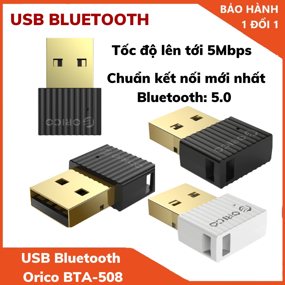 USB Bluetooth 5.0 tốc độ 5Mbps Orico BTA-508 – Hàng Chính Hãng Bảo Hành 12 Tháng | WebRaoVat - webraovat.net.vn