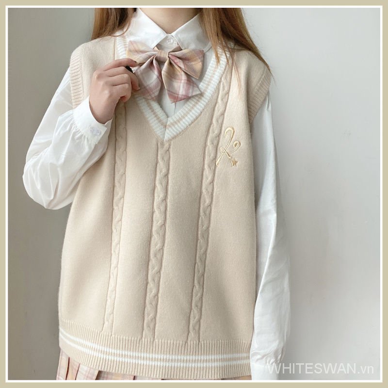 Áo Len Nữ Cộc Tay Cổ Tròn Thời Trang Hàn 4 Màu