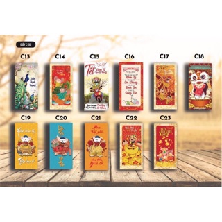 10 bao lì xì mẫu mới Được chọn mẫu