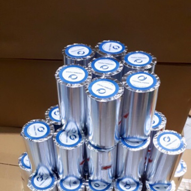 Combo 50 cuộn giấy in nhiệt, giấy in bill K80