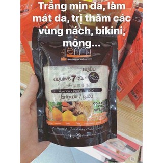 Xà phòng soap tắm trắng Suppaporn chiết xuất từ 7 loại thảo mộc Thái Lan