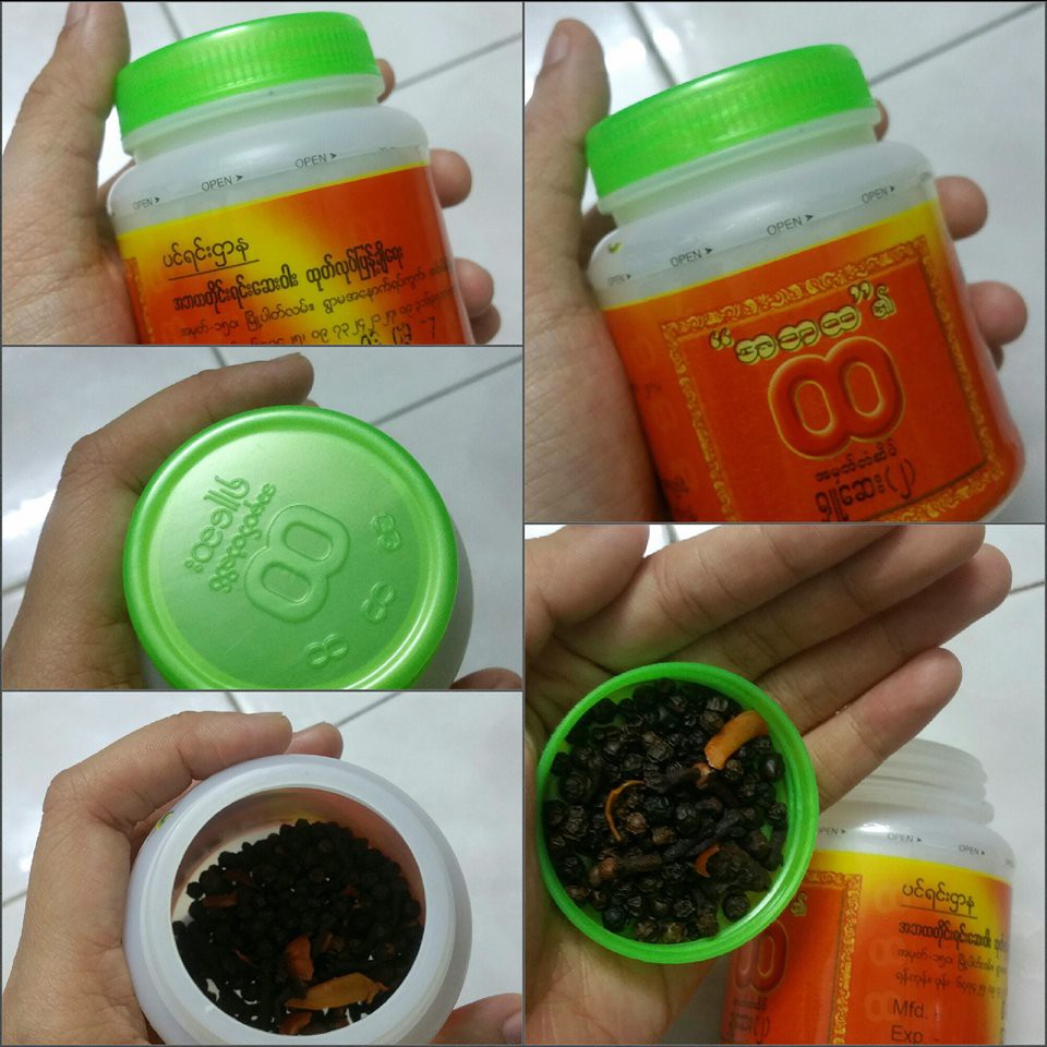 Dầu hít mũi Miến Điện Myanmar hủ to hsd 12/2024