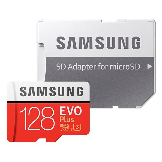 Thẻ nhớ MicroSD Samsung 128G EVO Plus Box Class10 Chính hãng