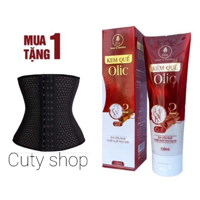 Tan mỡ kem quế olic đánh tan mỡ thừa date xa 100ml - ảnh sản phẩm 1