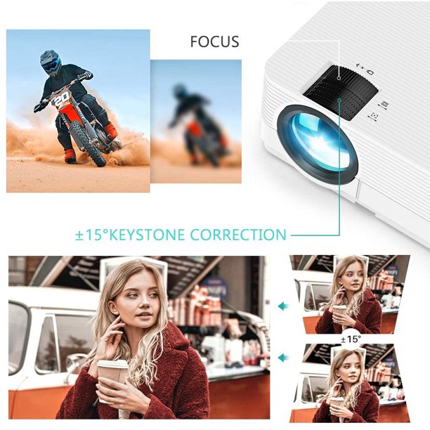 Vankyo Leisure 470 Mini Projector - Máy Chiếu Mini Hỗ Trợ Full HD 1080P &amp; Màn Hình Tùy Chọn 39 &quot;-250&quot; - Hàng Chính Hãng