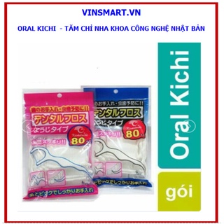 Combo 10 gói tăm chỉ nha khoa oral kichi