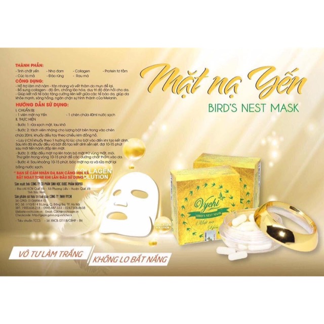 Mặt nạ yến VYCHI