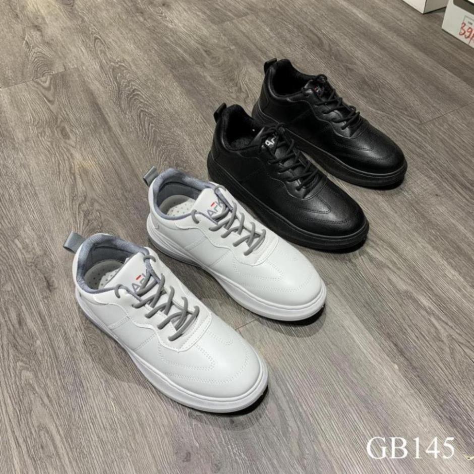 Giày nam sneaker kiểu dáng thể thao, sneaker nam chất da trơn dễ vệ sinh - GB145 giaynamdep