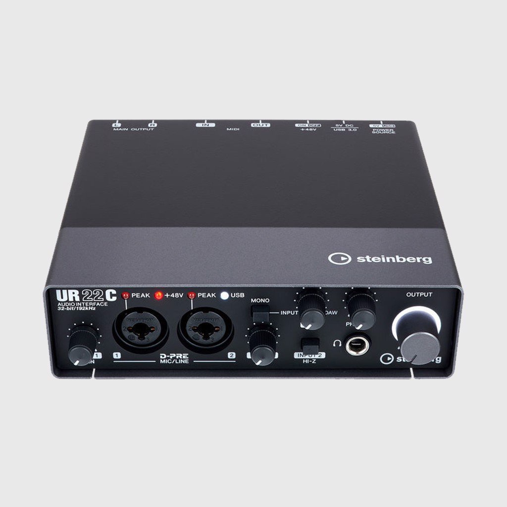 Sound card Steinberg UR22C - Sound card thu âm